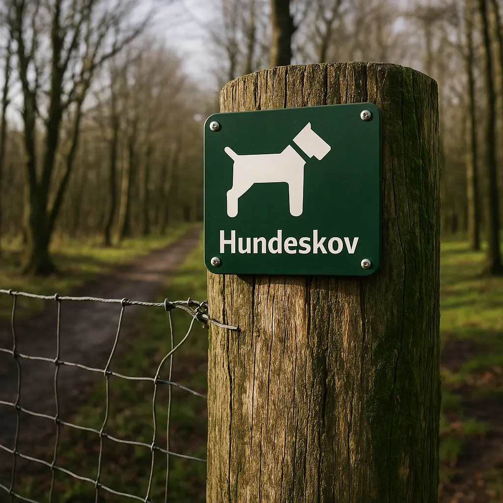 hundeskov-skilt